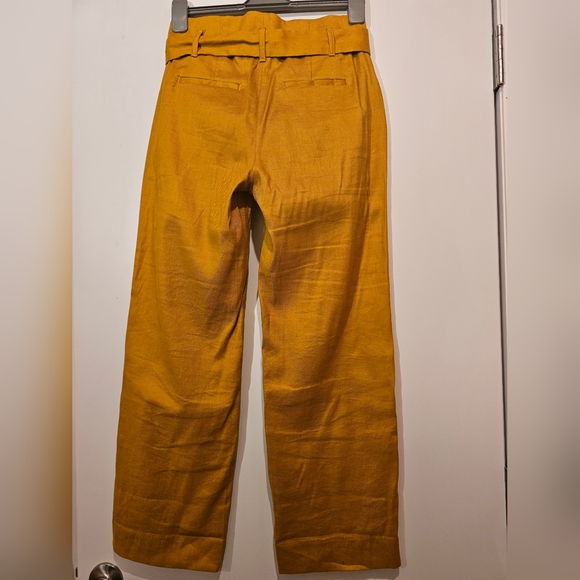 Banana Republic High Rise Wide Leg Linen Cotton Pant. Sz 2. No flaws. - Picture 5 of 14